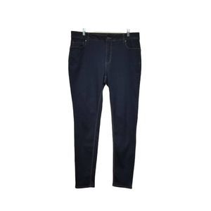 𝅺East. 1946 Denim Mid-Rise Skinny Blue Jeans Size 14